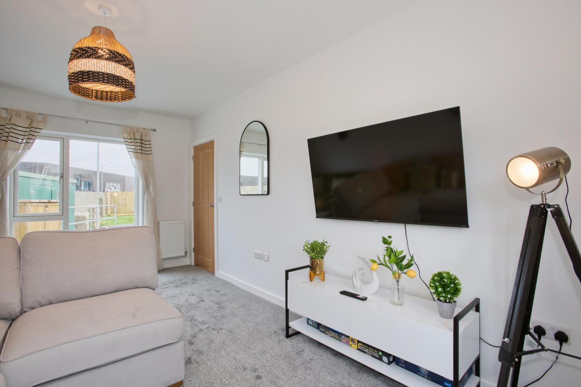 St Ives Bay - Immaculate Brand New 3Bed - Free Parking - Beach - Wifi Гейл Екстер'єр фото